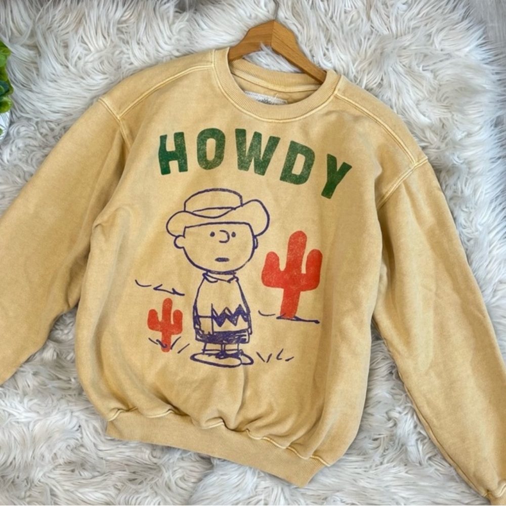 People of Leisure Charlie Brown Rodeo Sweatshirt